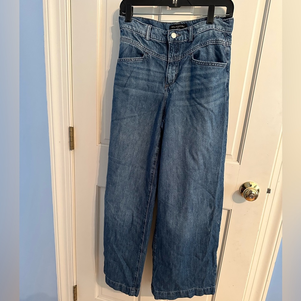 Banana Republic wide leg women’s jeans